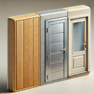 Kayu, Aluminium dan uPVC