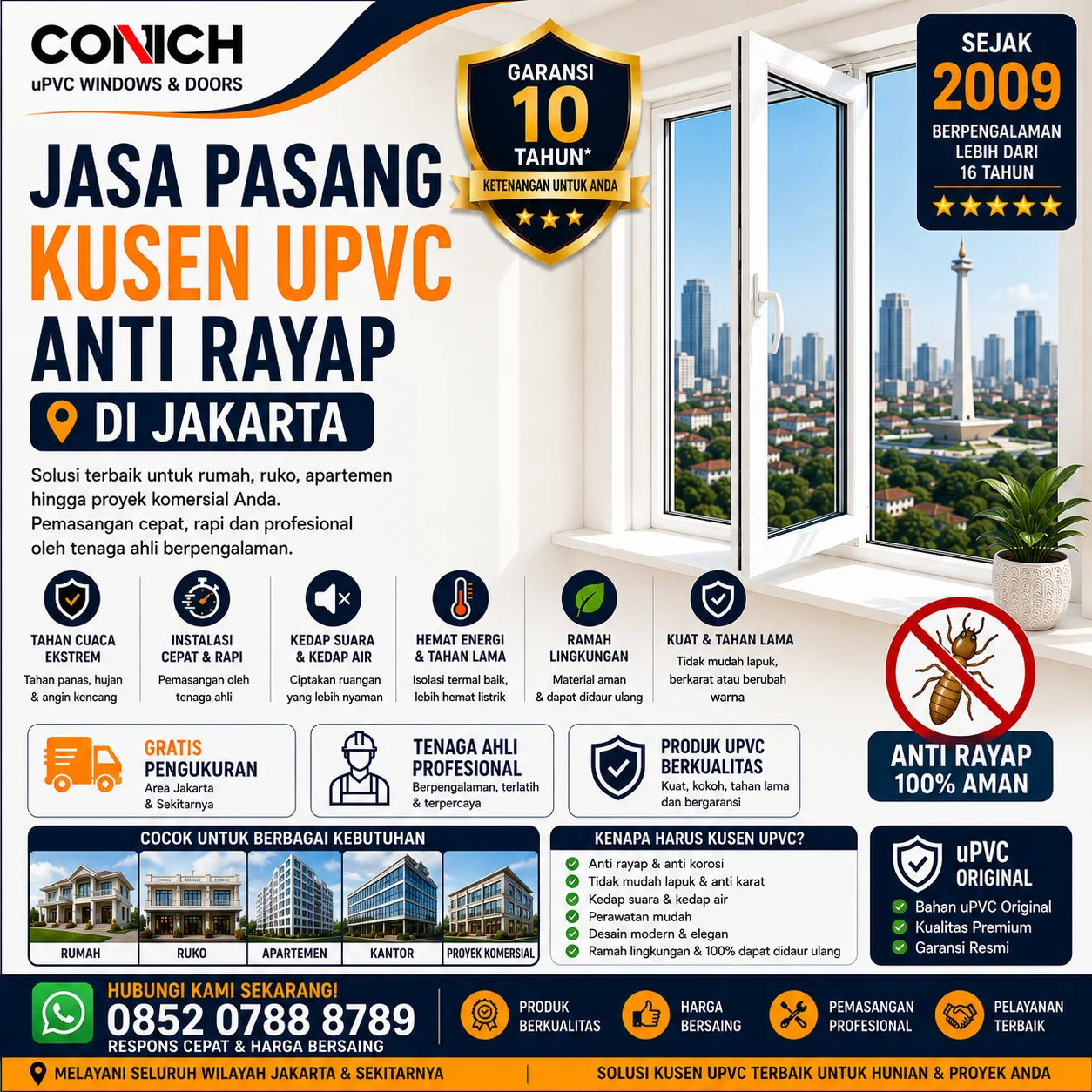 jasa-pasang-kusen-anti-rayap