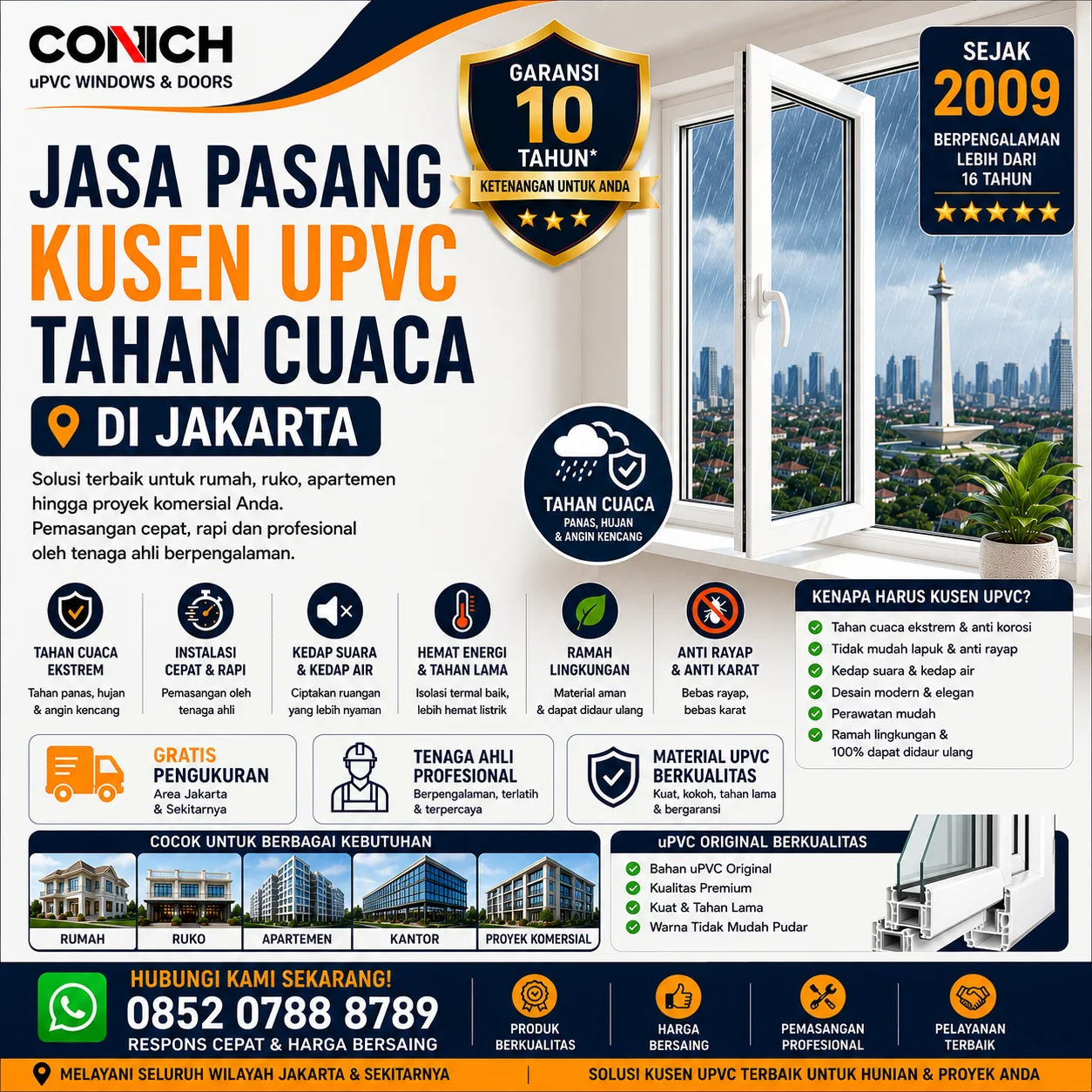 jasa-pasang-kusen-upvc-tahan-cuaca-di-jakarta